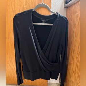 Athleta Classic Black Crewneck